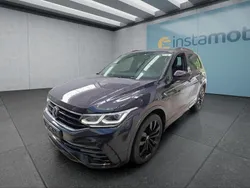 Schwarz Gebraucht 2022 VW Tiguan R-line SUV | 35.549 € (Etwas zu teuer)