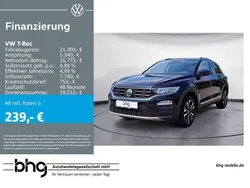 Schwarz Gebraucht 2020 VW T-Roc United SUV | 21.360 € (Guter Preis)