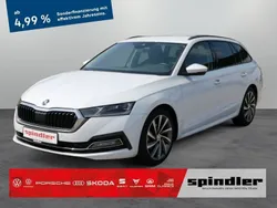 Moonweiss metallic Gebraucht 2021 Skoda Octavia Style Kombi | 20.670 € (Fairer Preis)