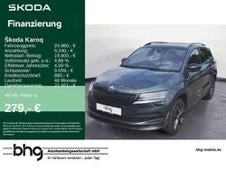 Grau Gebraucht 2021 Skoda Karoq SportLine SUV | 24.960 € (Fairer Preis)
