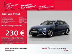 Navarrablau metallic Gebraucht 2024 Audi A4 S-Line Kombi | 35.164 € (Fairer Preis)