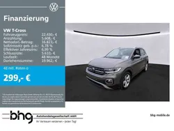Limestone grey metallic Gebraucht 2021 VW T-Cross Style SUV | 22.430 € (Fairer Preis)