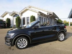 Schwarz Gebraucht 2021 VW T-Roc Cabriolet R-line Cabrio | 28.500 € (Etwas zu teuer)