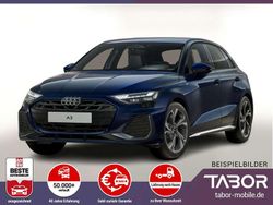 Blau (navarrablau metallic) Neu 2025 Audi A3 Sportback S-Line Limousine | 40.488 € (Guter Preis)