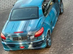 Blau Gebraucht 2002 Peugeot 206 CC Cabrio | 2.700 € (Fairer Preis)