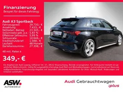 Mythosschwarz metallic Gebraucht 2022 Audi A3 S-Line Limousine | 29.730 € (Fairer Preis)