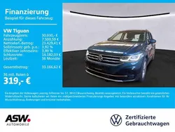 Nightshade blue Gebraucht 2021 VW Tiguan Elegance SUV | 30.930 € (Fairer Preis)