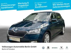 Blau Gebraucht 2021 Skoda Fabia Ambition Limousine | 17.450 € (Fairer Preis)