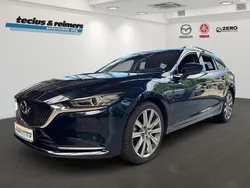 Blau Gebraucht 2024 Mazda 6 Exclusive-Line Kombi | 30.775 € (Guter Preis)