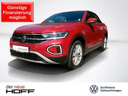 Rot Gebraucht 2024 VW T-Roc Cabriolet Style Cabrio | 24.975 € (Superpreis)