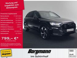 Schwarz Gebraucht 2023 Audi Q7 S-Line SUV | 77.997 € (Teuer)