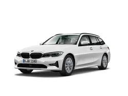 Weiss Gebraucht 2021 BMW 318 Advantage Kombi | 24.998 € (Etwas zu teuer)
