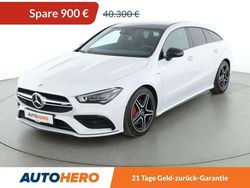 Mondstein silber Gebraucht 2021 Mercedes CLA35 AMG Shooting Brake AMG Kombi | 39.400 € (Fairer Preis)