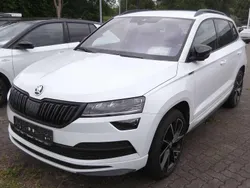 Moonweiss metallic Gebraucht 2022 Skoda Karoq SportLine SUV | 29.990 € (Guter Preis)