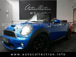 Blau Gebraucht 2009 Mini John Cooper Works Cabriolet Cabrio | 15.997 € (Etwas zu teuer)