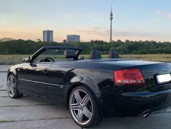 Schwarz Gebraucht 2007 Audi A4 Cabriolet S-Line Cabrio | 7.000 € (Fairer Preis)