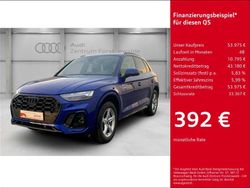Blau Gebraucht 2023 Audi Q5 S-Line SUV | 53.975 € (Etwas zu teuer)