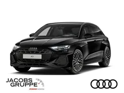 Schwarz Neu 2025 Audi A3 Sportback S-Line Limousine | 42.560 € (Fairer Preis)