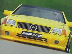 Gelb Gebraucht 1994 Mercedes SL600 AMG Cabrio | 23.900 €