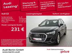 Mythosschwarz metallic Gebraucht 2024 Audi Q3 S-Line SUV | 35.500 € (Superpreis)
