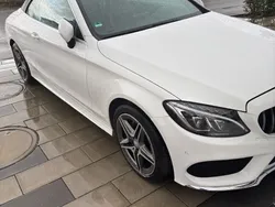 Weiß Gebraucht 2017 Mercedes C220 AMG line Cabrio | 21.900 € (Guter Preis)