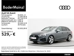 Grau Gebraucht 2023 Audi S4 Ambiente Kombi | 56.830 € (Etwas zu teuer)