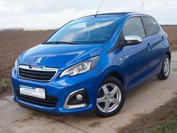 Blau Gebraucht 2021 Peugeot 108 Style Kleinwagen | 11.490 € (Etwas zu teuer)