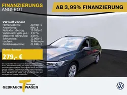 Grau Gebraucht 2022 VW Golf VIII Life Kombi | 20.940 € (Guter Preis)