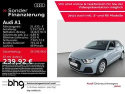 Pfeilgrau perleffekt Gebraucht 2024 Audi A1 Sportback Advanced Kleinwagen | 21.430 € (Superpreis)