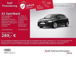 Schwarz Gebraucht 2025 Audi A1 Sportback Advanced Plus Kleinwagen | 21.790 € (Fairer Preis)