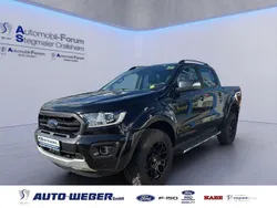 Obsidianschwarz metallic Gebraucht 2022 Ford Ranger Wildtrack Abholung | 39.990 € (Fairer Preis)