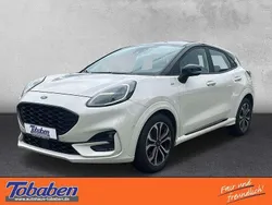 Metropolisweiß metallic Gebraucht 2020 Ford Puma ST-Line SUV | 19.100 € (Fairer Preis)