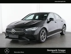 Schwarz Gebraucht 2024 Mercedes CLA200 AMG line Coupé | 35.950 € (Guter Preis)