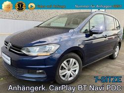 Blau Gebraucht 2021 VW Touran Trendline Van / Kleinbus | 18.499 € (Fairer Preis)