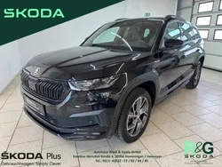 Schwarz Gebraucht 2021 Skoda Kodiaq SportLine SUV | 31.999 € (Fairer Preis)