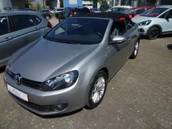 Tungsten silver metallic (metallic) Gebraucht 2015 VW Golf Cabriolet Exclusive Cabrio | 15.490 € (Etwas zu teuer)