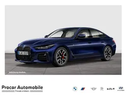 Blau Gebraucht 2024 BMW 420 Gran Coupé M Sport Coupé | 41.495 € (Superpreis)