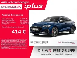 Ascariblau metallic Gebraucht 2024 Audi S3 Ambiente Limousine | 49.880 € (Etwas zu teuer)