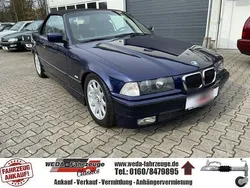 Blau Gebraucht 1997 BMW 318 Cabriolet Sport Line Cabrio | 8.999 € (Teuer)