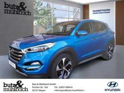 Blau Gebraucht 2017 Hyundai Tucson Premium SUV | 15.990 € (Guter Preis)