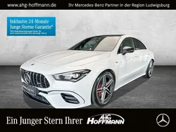 Weiß Gebraucht 2023 Mercedes CLA45 AMG Night Limousine | 56.920 € (Etwas zu teuer)