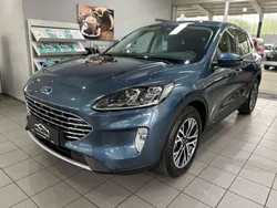 Chromablau metallic Gebraucht 2021 Ford Kuga Titanium X SUV | 23.490 € (Superpreis)