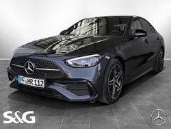 Metalliclack graphitgrau Gebraucht 2025 Mercedes C200 AMG Limousine | 47.399 € (Teuer)