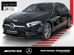 Unilack nachtschwarz Gebraucht 2022 Mercedes A250 AMG Limousine | 28.290 € (Fairer Preis)