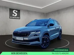 Grau Gebraucht 2024 Skoda Karoq SportLine SUV | 39.890 € (Teuer)