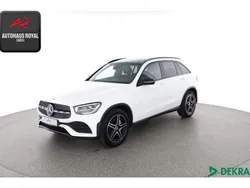 Weiss Gebraucht 2022 Mercedes GLC400d AMG SUV | 47.819 € (Fairer Preis)