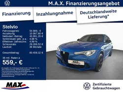 Colore esterno blu misano Gebraucht 2023 Alfa Romeo Stelvio Quadrifoglio SUV | 54.989 € (Fairer Preis)