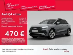 Kieselgrau Gebraucht 2024 Audi Q4 e-tron S-Line SUV | 49.481 € (Superpreis)