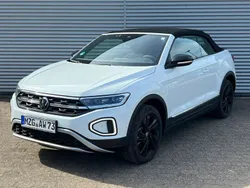 Weiß Gebraucht 2024 VW T-Roc Cabriolet Style Cabrio | 31.980 € (Fairer Preis)