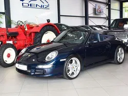 Blau Gebraucht 2006 Porsche 997 Cabrio | 46.899 € (Fairer Preis)